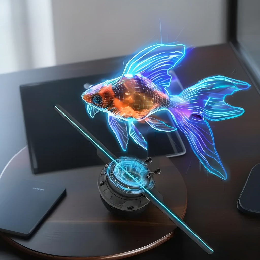 3D Hologram Fan Naked-eye Projector