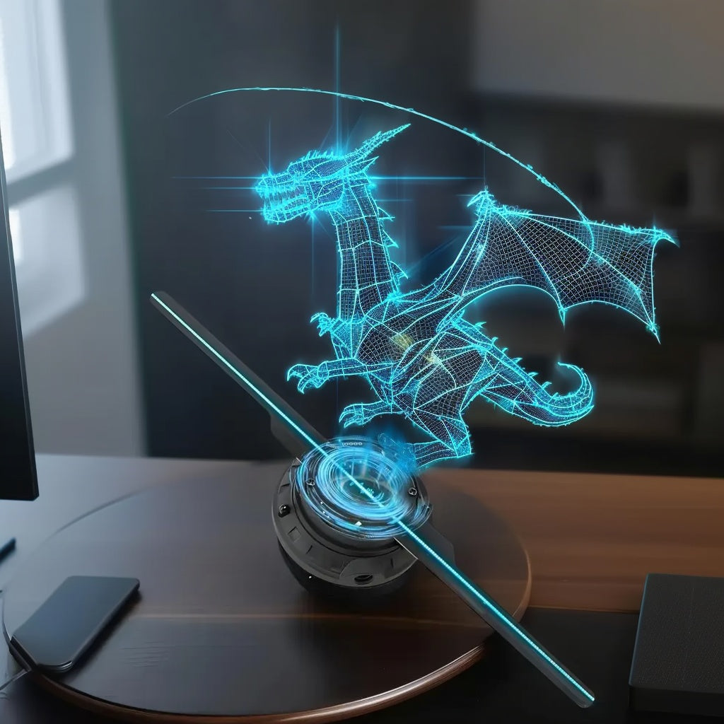 3D Hologram Fan Naked-eye Projector