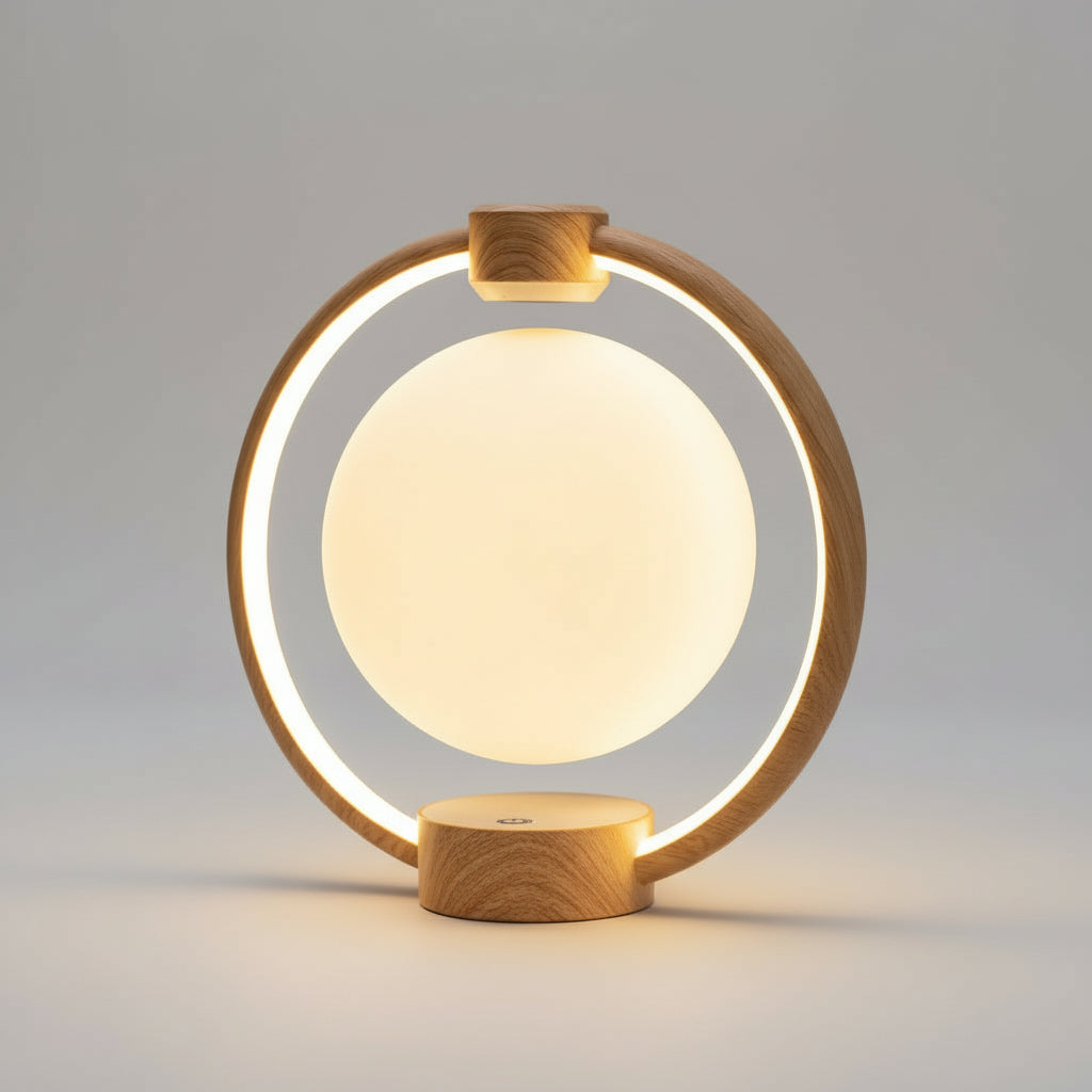 Maglev Moon Light Bluetooth 3D Stereo Diy Colorful Glare