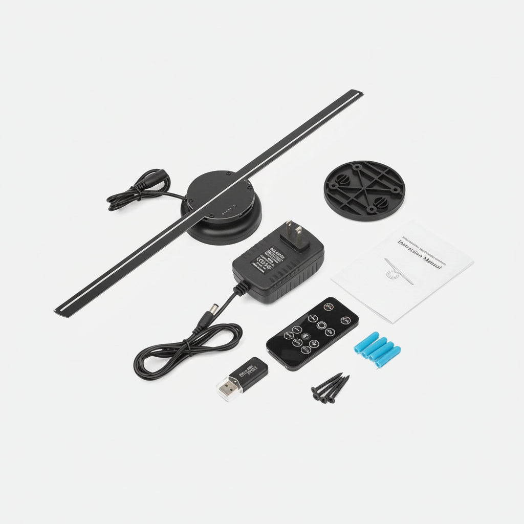 3D Hologram Fan Naked-eye Projector